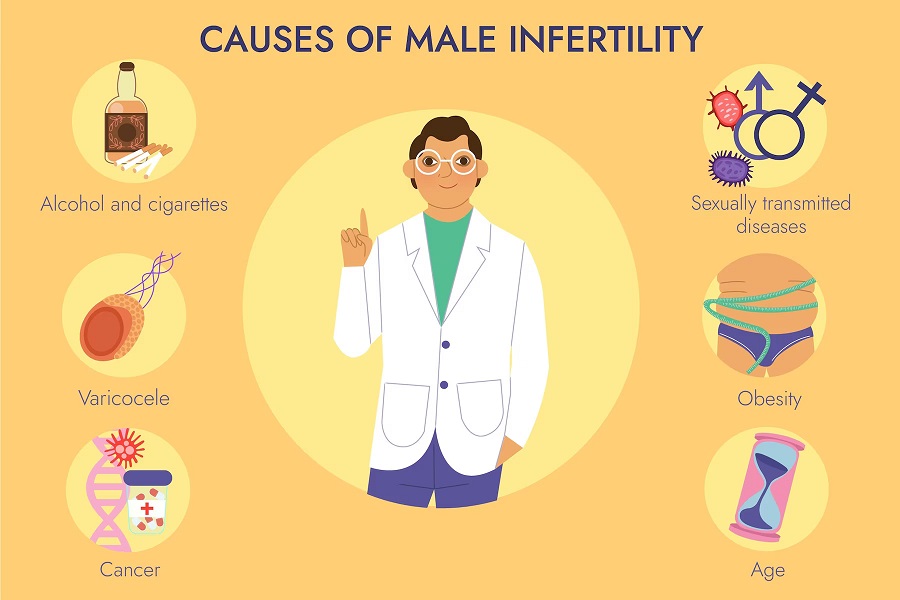 Causes of Infertility in Male