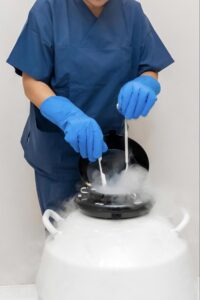Freezed embroy